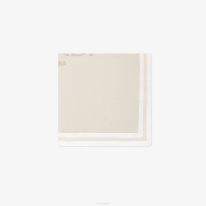 Kids Jersey Roma Blanket Beige Fendi Accessories 6RHH2774