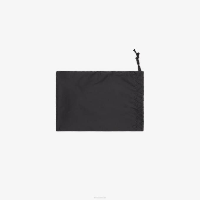 Kids Leather And Nylon Diaper Bag Black Fendi Accessories 6RHH2771