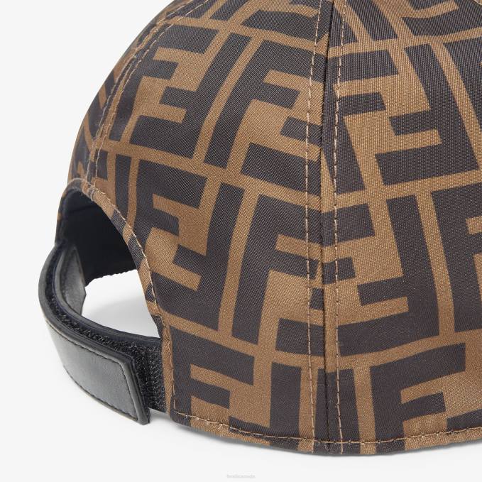 Kids FF Nylon Hat With Roma Multicolor Fendi Accessories 6RHH2897