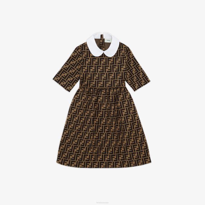 Kids Fabric Junior Girl Dress Fashion Fendi Apparel 6RHH2918