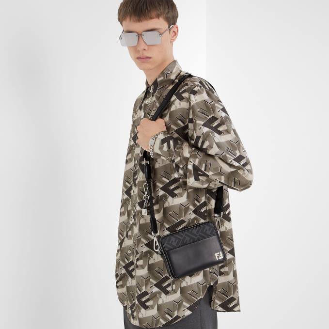 Men Metal Key Ring Silver Fendi Accessories 6RHH2343