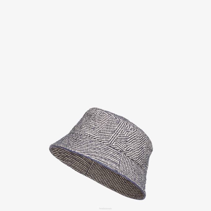 Men Terry Bucket Hat Multicolor Fendi Accessories 6RHH2544