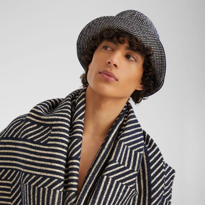 Men Terry Bucket Hat Multicolor Fendi Accessories 6RHH2544