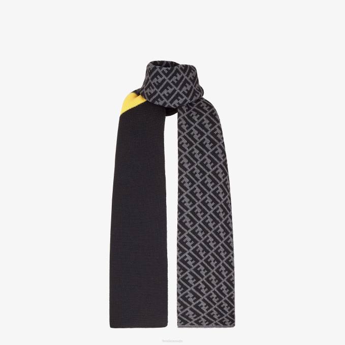 Men Multiwool Scarf Fashion Fendi Accessories 6RHH2541