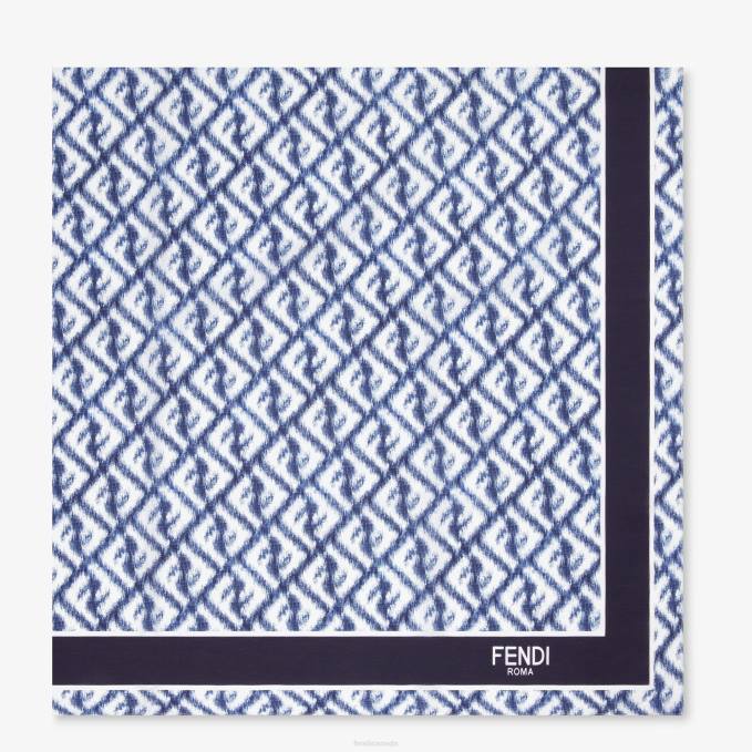 Men Silk And Cotton Pareo Multicolor Fendi Accessories 6RHH2072