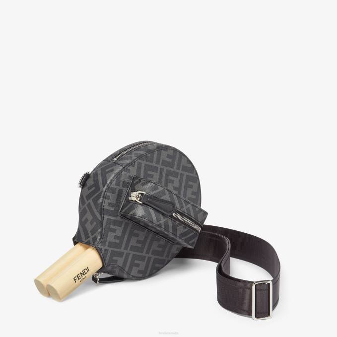 Men Fabric Table Tennis Set Black Fendi Accessories 6RHH2501