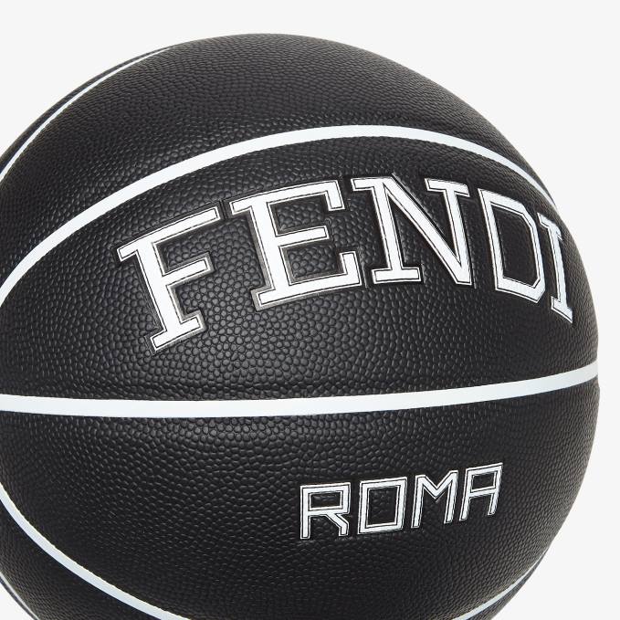 Men Rubber Basketball Black Fendi Accessories 6RHH2386