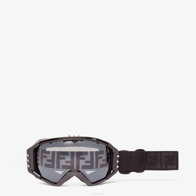 Men Ski Goggles Black Fendi Accessories 6RHH2208