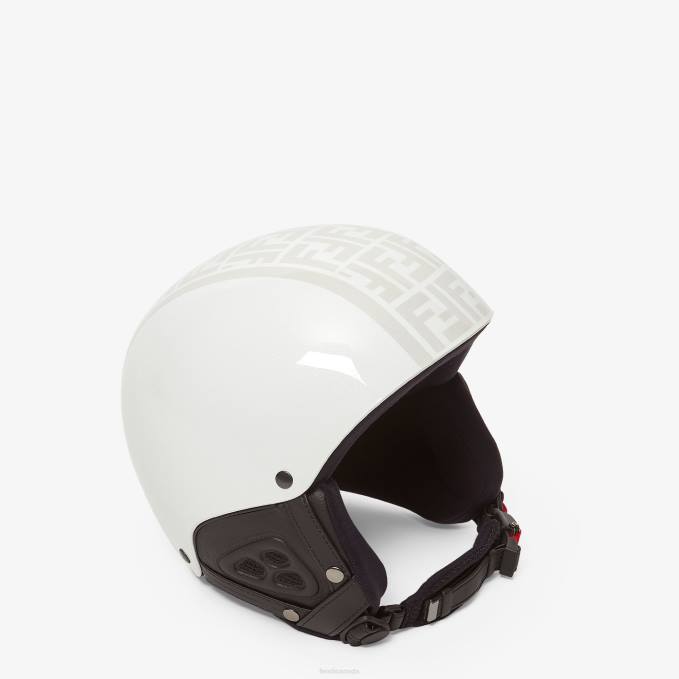 Men Ski Helmet White Fendi Accessories 6RHH2194