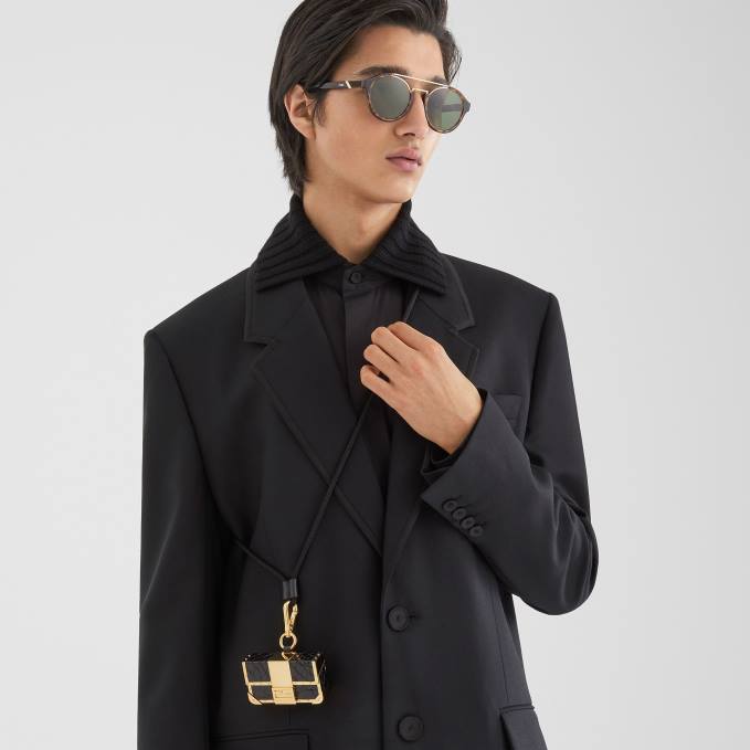 Men Diagonal Sunglasses Beige Fendi Accessories 6RHH2498