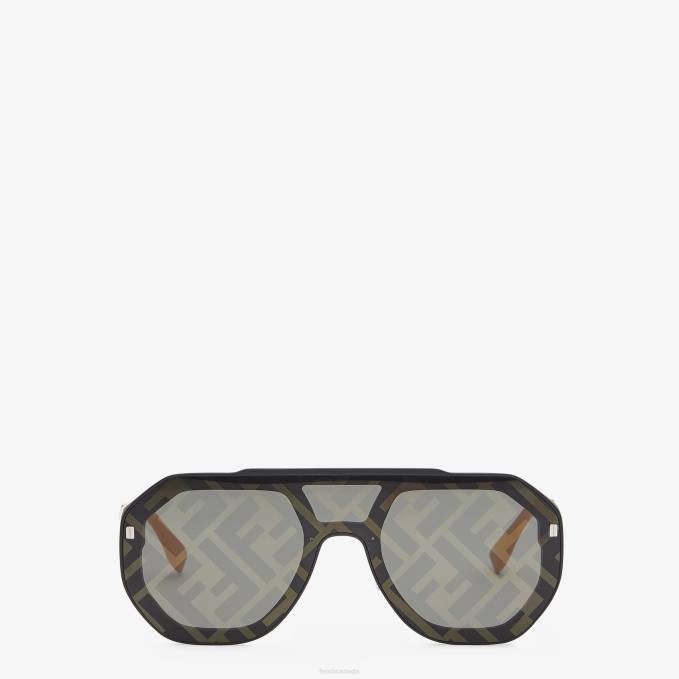 Men FF Evolution Sunglasses Black Fendi Accessories 6RHH2357