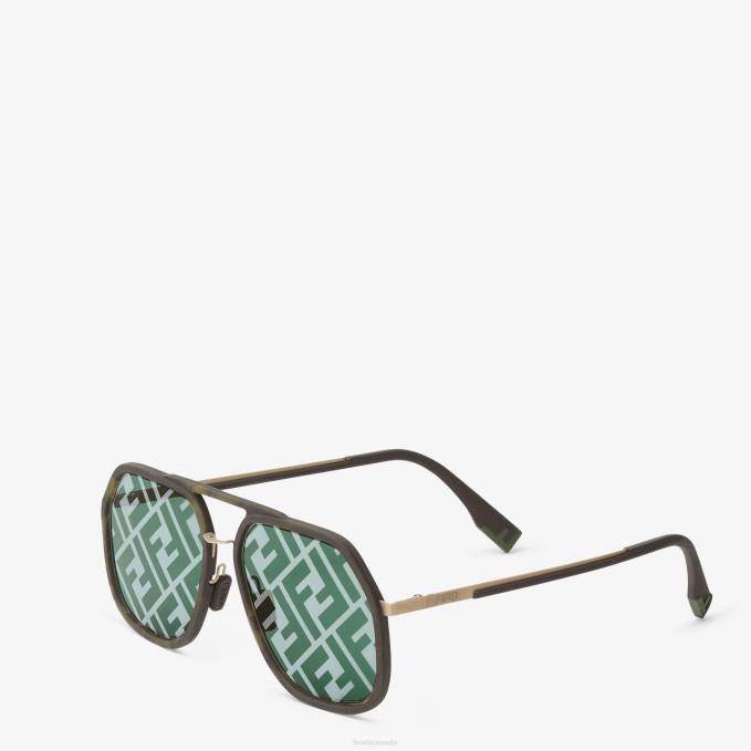 Men Havana Sunglasses Fashion Fendi Accessories 6RHH2509