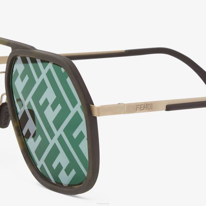 Men Havana Sunglasses Fashion Fendi Accessories 6RHH2509