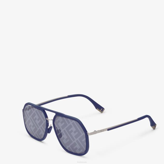 Men Light Sunglasses Blue Fendi Accessories 6RHH2474