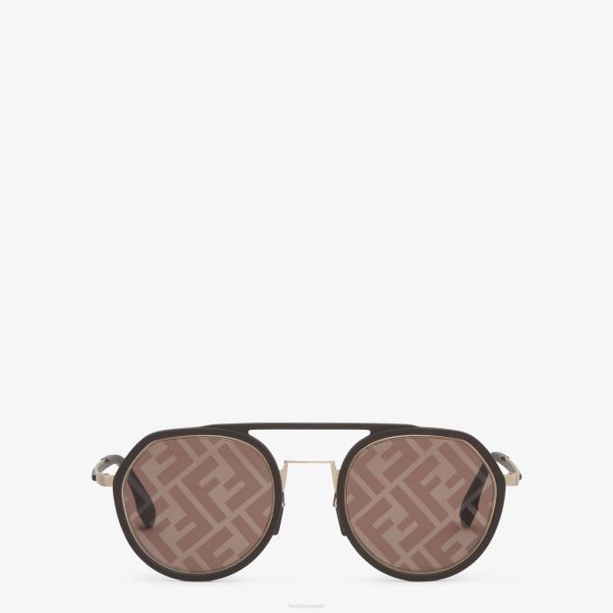 Men Light Sunglasses Brown Fendi Accessories 6RHH2478