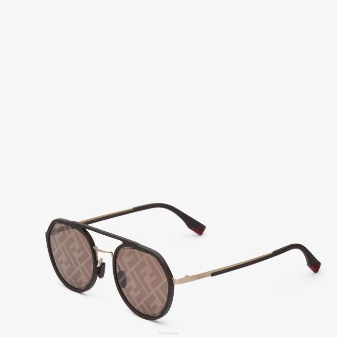 Men Light Sunglasses Brown Fendi Accessories 6RHH2478