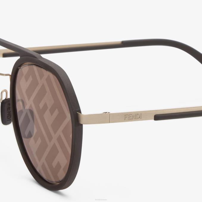 Men Light Sunglasses Brown Fendi Accessories 6RHH2478