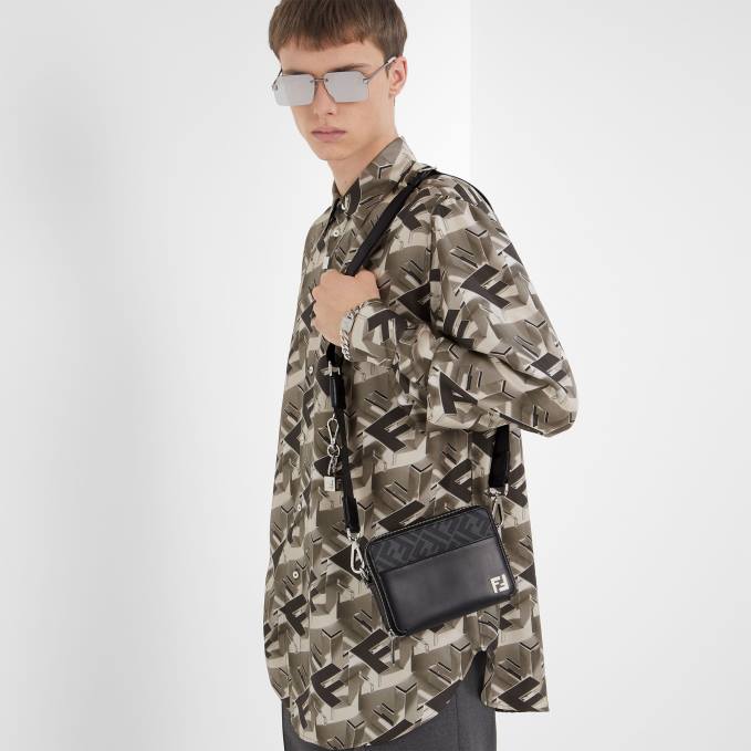 Men Metal Sunglasses Silver Fendi Accessories 6RHH2354