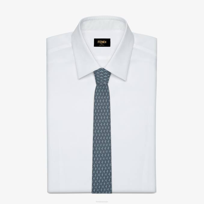 Men Silk Tie Fashion Fendi Accessories 6RHH2212