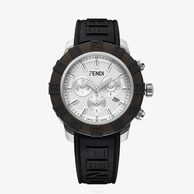 Men 45mm - Chronograph Watch Fashion Fendi Accessories 6RHH2395