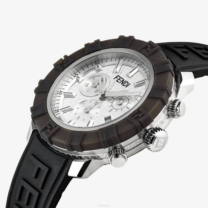 Men 45mm - Chronograph Watch Fashion Fendi Accessories 6RHH2395