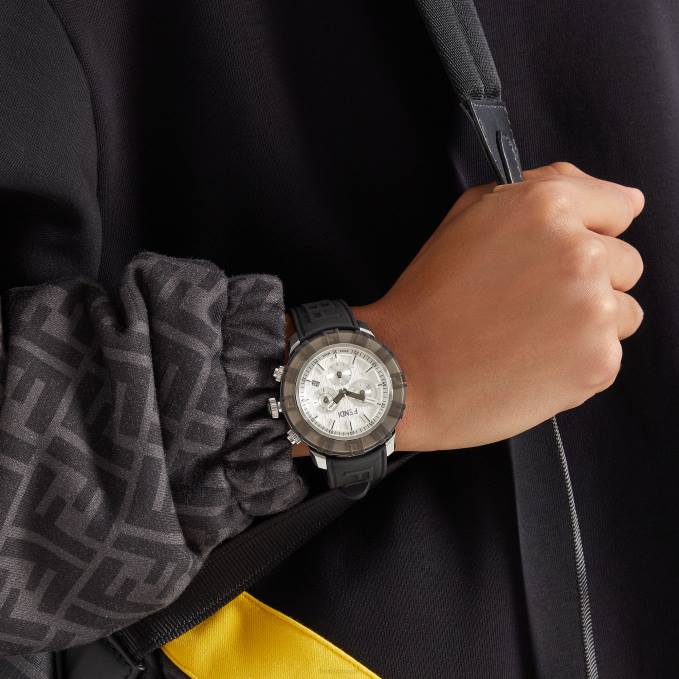 Men 45mm - Chronograph Watch Fashion Fendi Accessories 6RHH2395