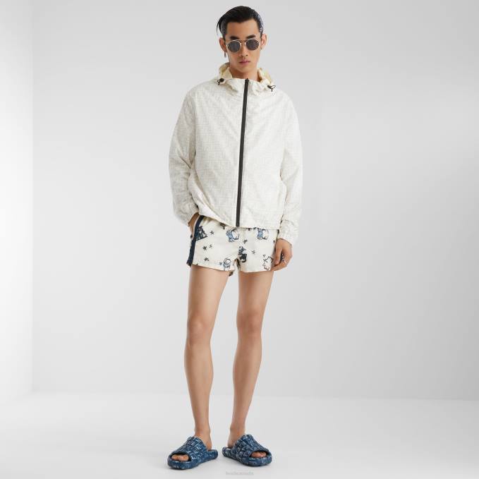 Men Nylon Shorts Multicolor Fendi Apparel 6RHH1955