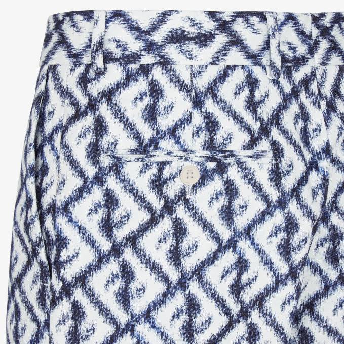 Men Linen Pants Multicolor Fendi Apparel 6RHH2010