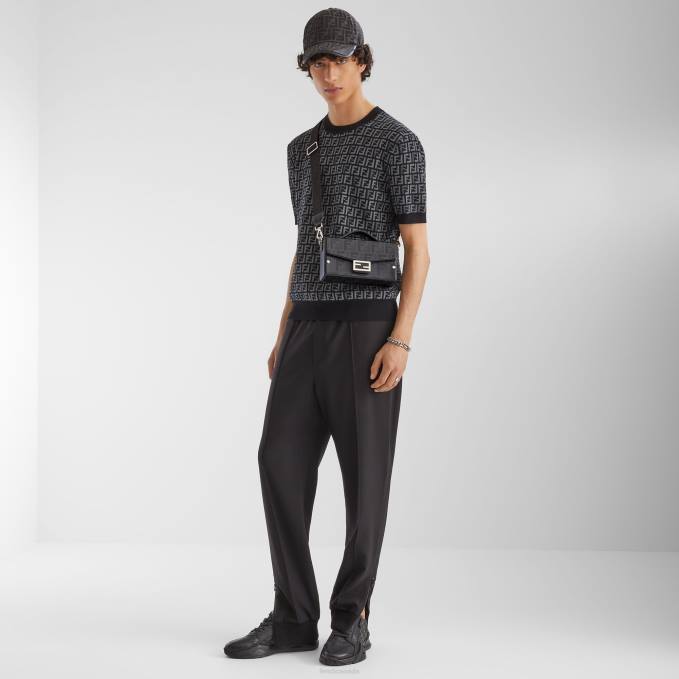 Men Bracelet Silver Fendi Jewelry 6RHH2686