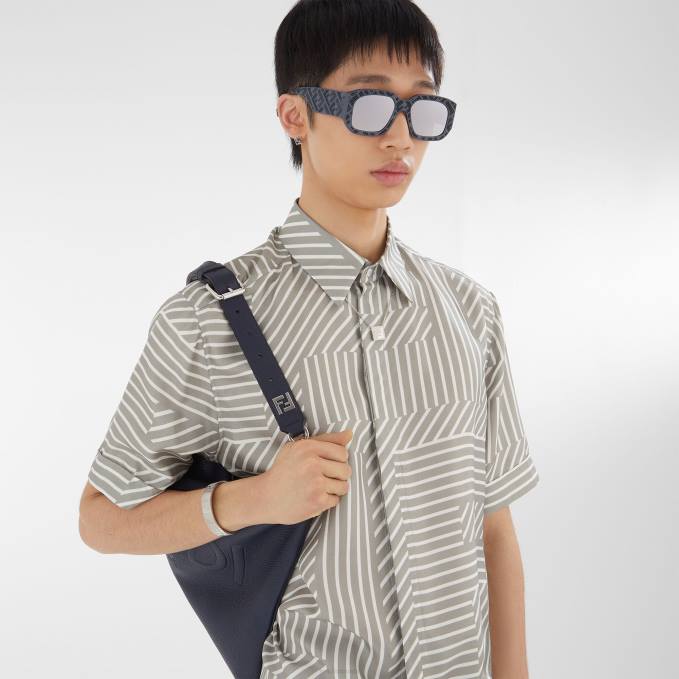 Men Metal Bracelet Silver Fendi Jewelry 6RHH2693