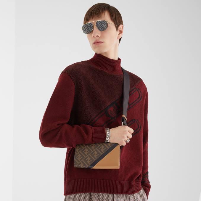 Men O'Lock Bracelet Silver Fendi Jewelry 6RHH2721