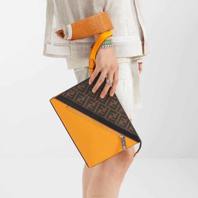 Men Signature Bracelet Green Fendi Jewelry 6RHH2714