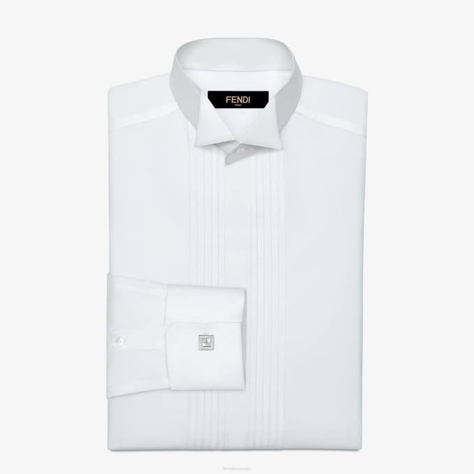 Men Cufflinks Silver Fendi Jewelry 6RHH2741