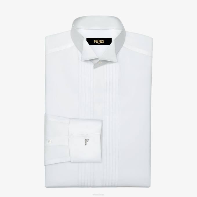 Men Metal Cufflinks Silver Fendi Jewelry 6RHH2735