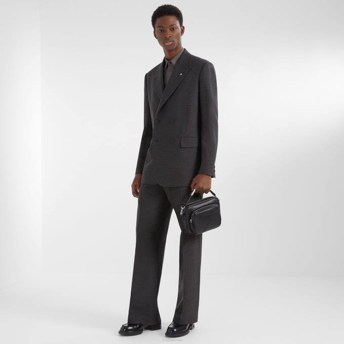 Men Metal Cufflinks Silver Fendi Jewelry 6RHH2735