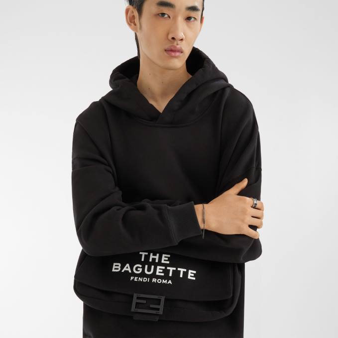 Men Metal Ring Silver Fendi Jewelry 6RHH2706