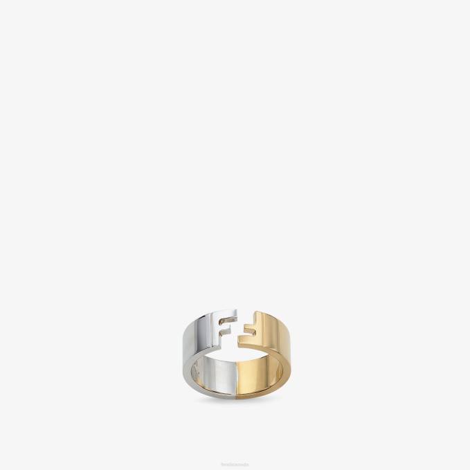 Men Ring Ring Gold Fendi Jewelry 6RHH2696