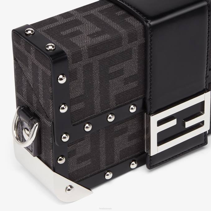 Men FF Jacquard Fabric Bag Multicolor Fendi Accessories 6RHH1887