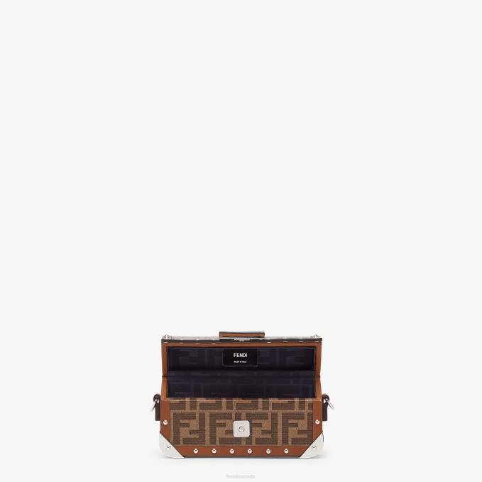 Men Fabric Bag Brown Fendi Accessories 6RHH1902