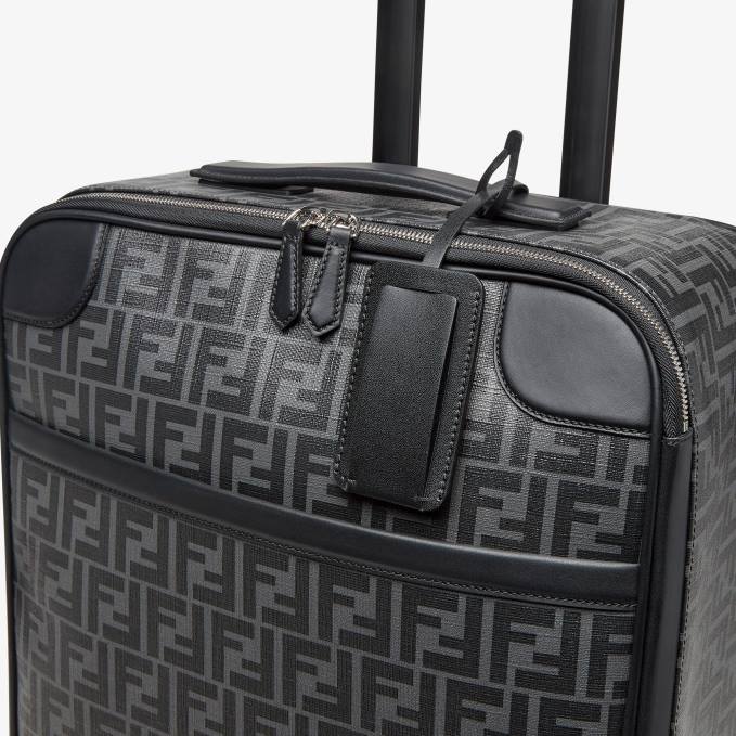 Men FF Fabric Trolley Black Fendi Accessories 6RHH1886