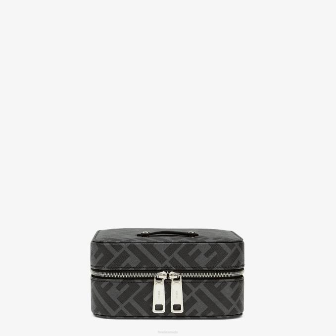 Men Fashion Jewellery Case In Pu Gray Fendi Accessories 6RHH2514