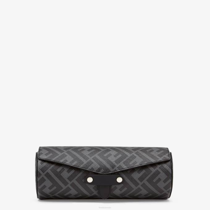 Men Pu Watch Case Gray Fendi Accessories 6RHH2512