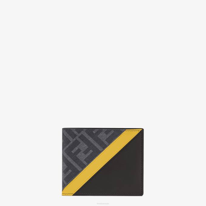 Men Fabric Bi-Fold Wallet Fashion Fendi Accessories 6RHH2621