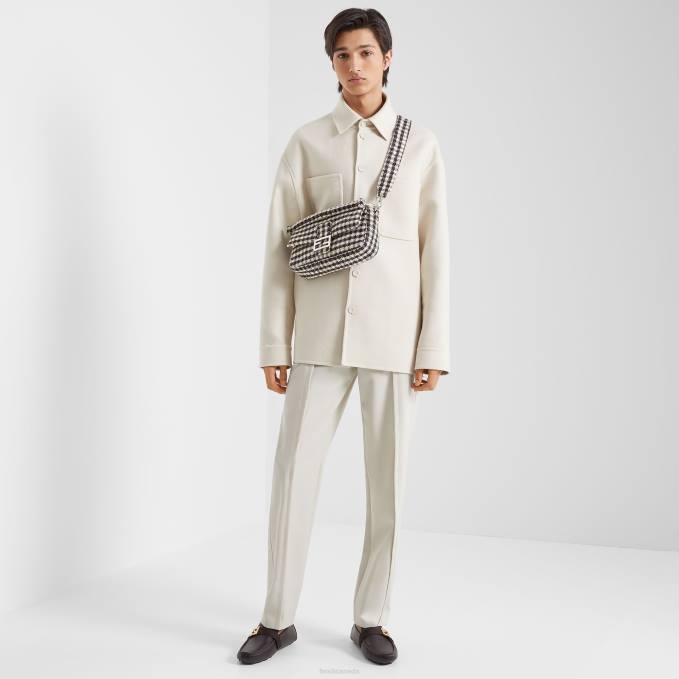 Men Leather Drivers Brown Fendi Shoes 6RHH2266