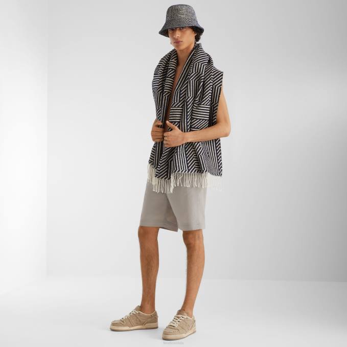 Men Canvas Low Tops Beige Fendi Shoes 6RHH2263