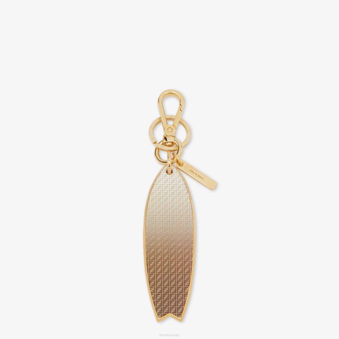 Women En Metal Key Ring Gold Fendi Accessories 6RHH57