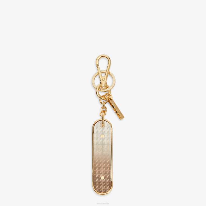 Women En Metal Key Ring Gold Fendi Accessories 6RHH62
