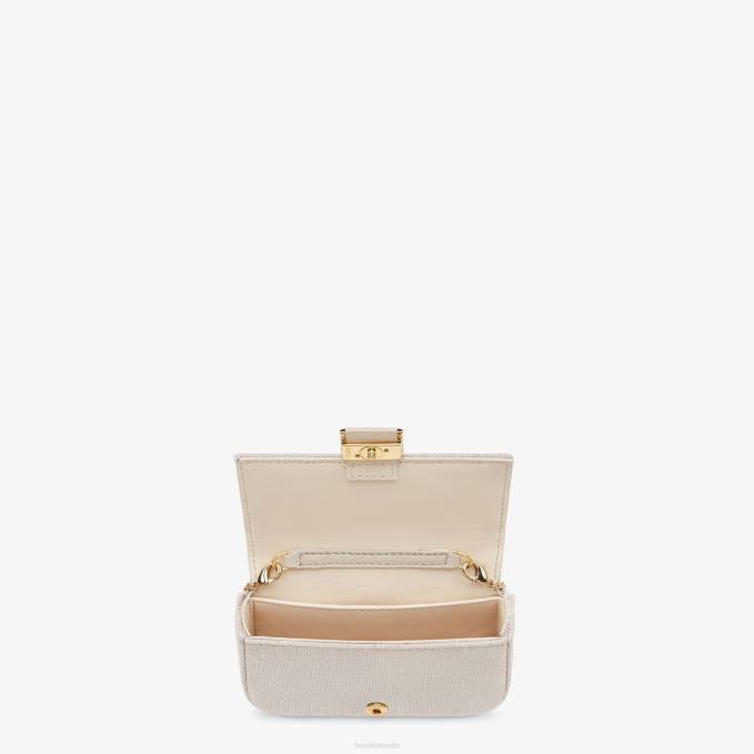 Women Canvas Charm Beige Fendi Accessories 6RHH396