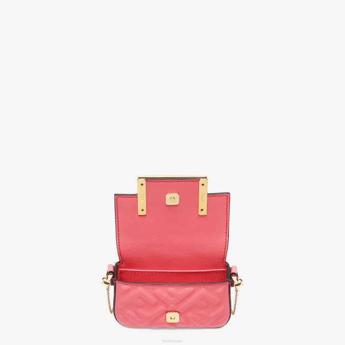 Women Charm In Nappa Leather Pink Fendi Accessories 6RHH220