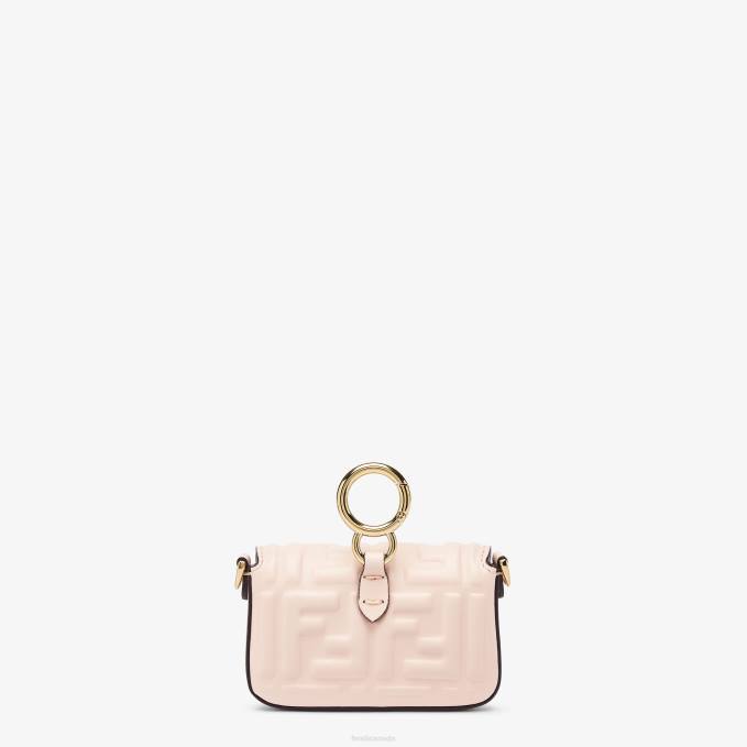 Women Charm In Nappa Leather Pink Fendi Accessories 6RHH500